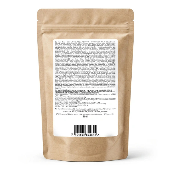 Mary Rose – Purple Matcha Alternative – Ube (Pulver) 50 g