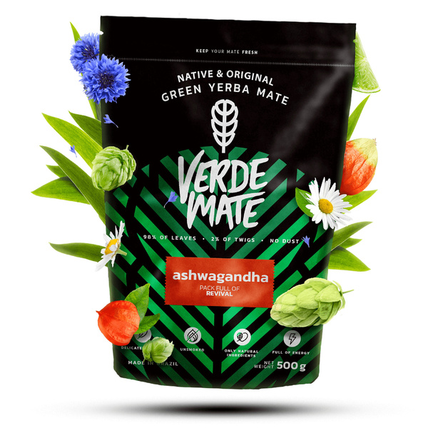 Mate Tee Set Verde Mate 500g 0,5kg Kalebasse + Bombilla