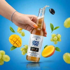 Verde Mate Green Cold Brew – Más IQ Mango 330 ml