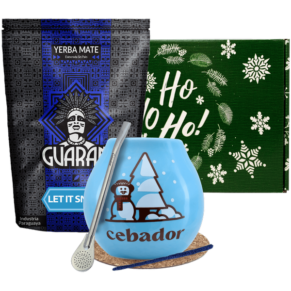 Geschenkset Mate Tee Guarani Let it Snow 0,4kg