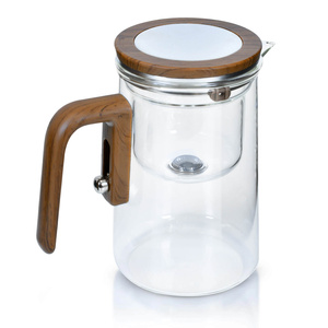 Glasteekanne mit magnetischem Teesieb Velora 800 ml