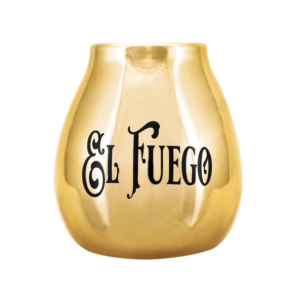 Mate Tee Set: El Fuego Elaborada 1kg + Kalebasse + Bombilla