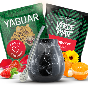 Yerba Mate Grüner Matero Bombilla Zubehör Set