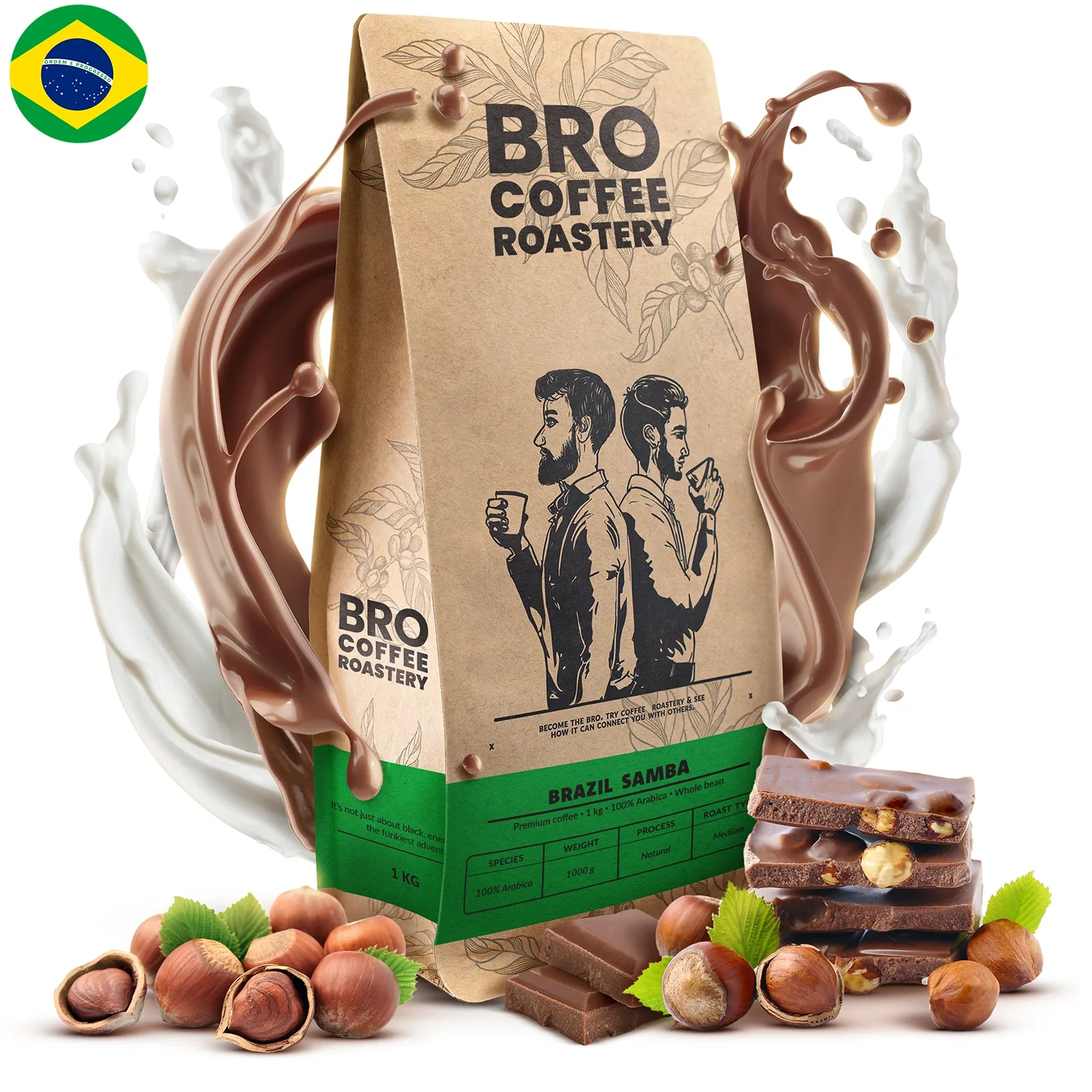 Kaffee Bro Coffee Roastery Brazil Samba