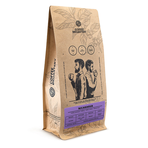 Bro Coffee Roastery - Bohnenkaffee Nicaragua Colibrí Azul Speciality 1 kg