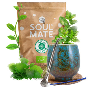 Mate Tee Set Soul Mate 500g 0,5kg Kalebasse + Bombilla