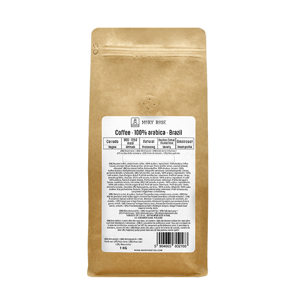 Mary Rose -  Bohnenkaffee Brazil Cerrado premium 1 kg