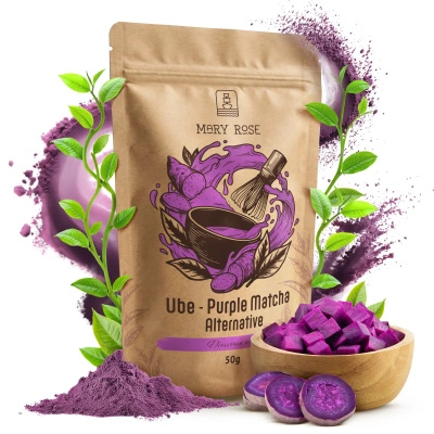 Mary Rose – Purple Matcha Alternative – Ube (Pulver) 50 g