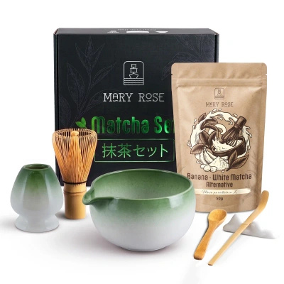 Geschenkset zur Zubereitung von White Matcha