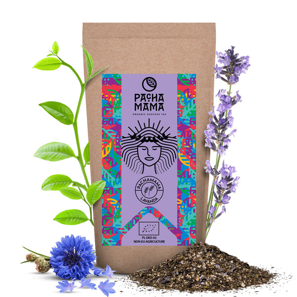 Guayusa Pachamama Lavanda 100g Organisch zertifiziert