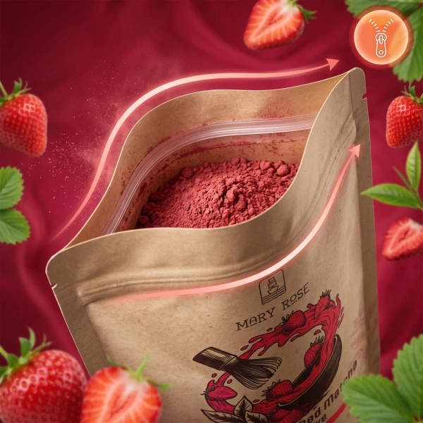Mary Rose – Red Matcha Alternative – Erdbeere (Pulver) 50 g