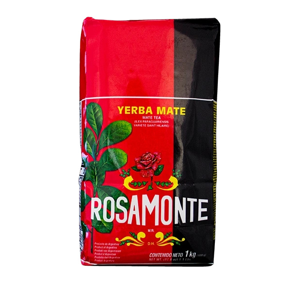 Mate Tee Elaborada Set: El Fuego 1kg + Rosamonte 1kg