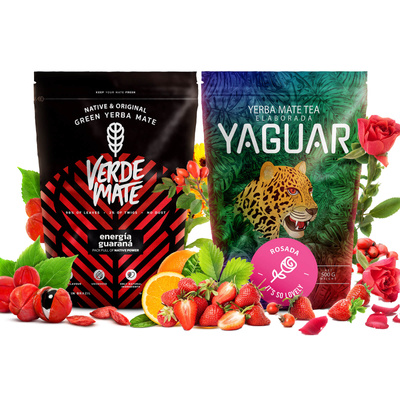 Mate Tee Set: Verde Mate + Yaguar