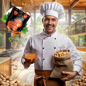 Nustino – Erdnussbutter in Pulverform – Salted Caramel (ohne Zuckerzusatz) 400 g