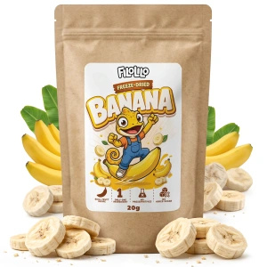 FiloLilo – Gefriergetrocknete Bananen (Scheiben) 20 g