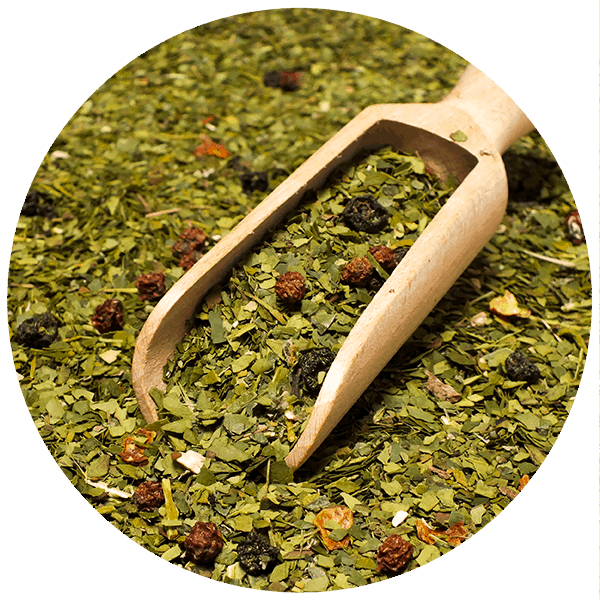 Yerbera – Metalldose + Verde Mate Green Frutos del Bosque 0,5 kg