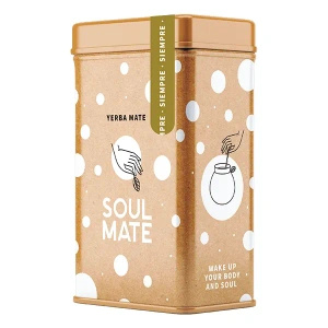 Yerbera – Metalldose + Soul Mate Orgánica Siempre 0,5 kg