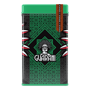 Yerbera – Metalldose + Guarani Naranja 0,5 kg