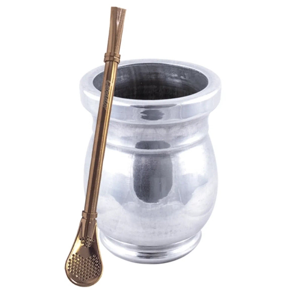 Palo Santo Mate Becher + Bombilla Gringo