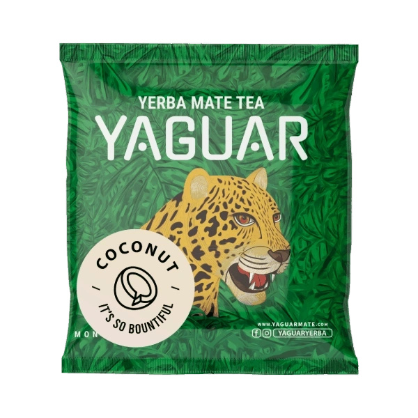 Mate Tee Set: Proben Yaguar 10x50g + Kalebasse + Bombilla