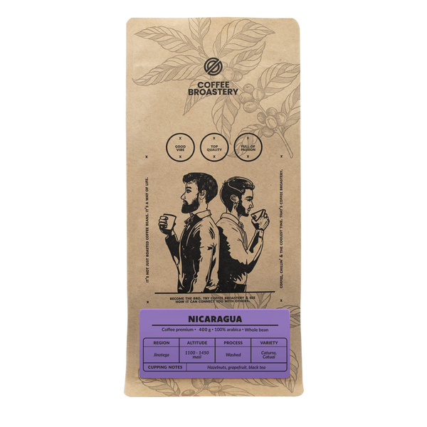 Bro Coffee Roastery - Bohnenkaffee Nicaragua Colibrí Azul Speciality 400 g