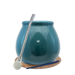 Yerba Mate Startpaket LARGE CALABASH bombilla