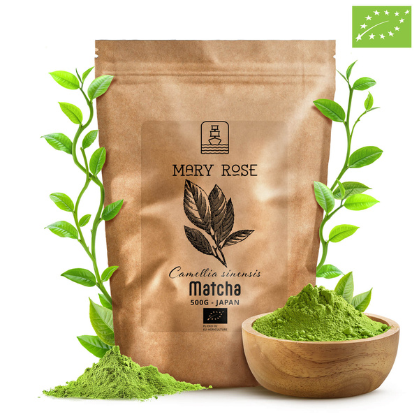 Mary Rose – Japanischer Grüner Tee Matcha (BIO) 500 g