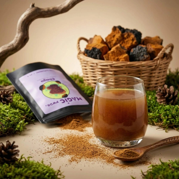 Magic Pwdr – Chaga – Schiefer Schillerporling 50 g