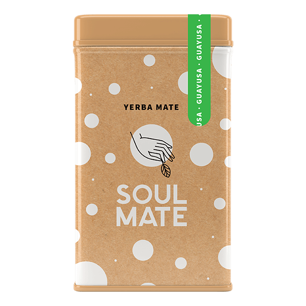 Yerbera – Metalldose + Soul Mate Orgánica Guayusa 0,5 kg