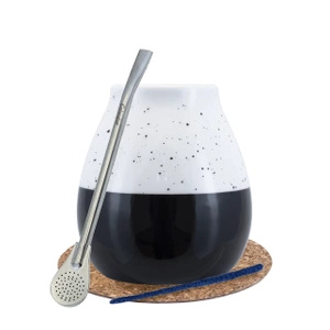 Yerba Mate-Starterpaket LARGE CALABACH bombilla