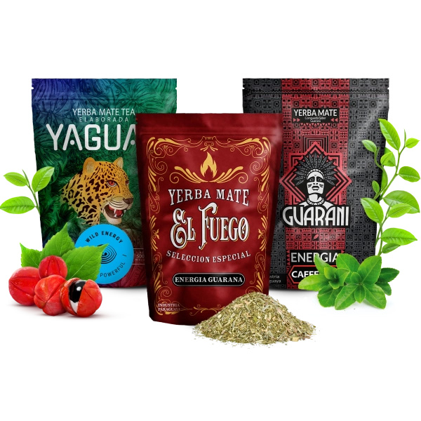 Yerba Mate 1.5KG DIE KRAFTVOLLSTEN KATEGORIEN 1500g