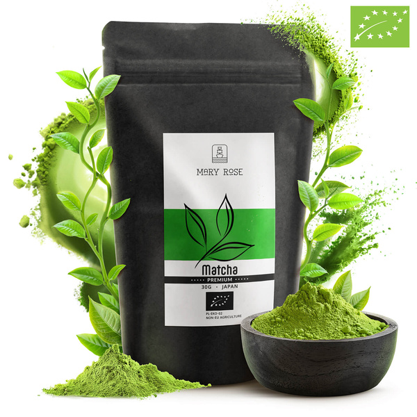 Mary Rose – Japanischer Grüner Tee Matcha (BIO) Premium 30 g