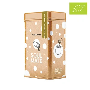 Yerbera – Metalldose + Soul Mate Orgánica Siempre 0,5 kg