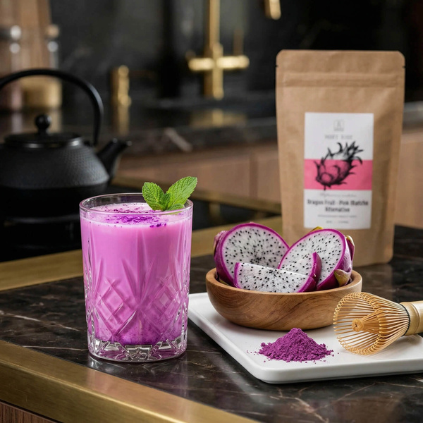 Set farbiger Matchas: Blue Matcha + Pink Matcha + Purple Matcha