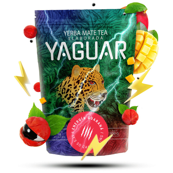 Geschenkset Mate Tee Yaguar Energia 0,5kg