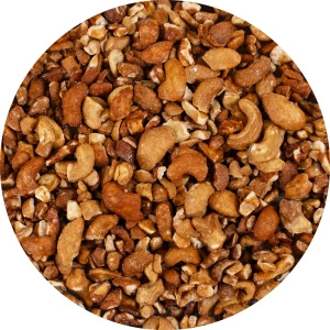 Nustino Crunch – Geröstete Cashewkerne – Spring Green Onion 200 g