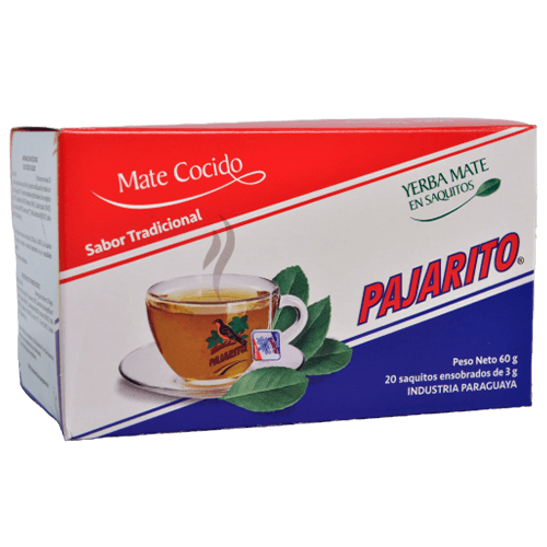 Pajarito 20x3g Teebeutel - Tradicional