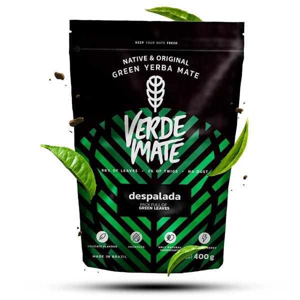 Mate Tee Set Verde Mate 400g 0,4kg Kalebasse + Bombilla