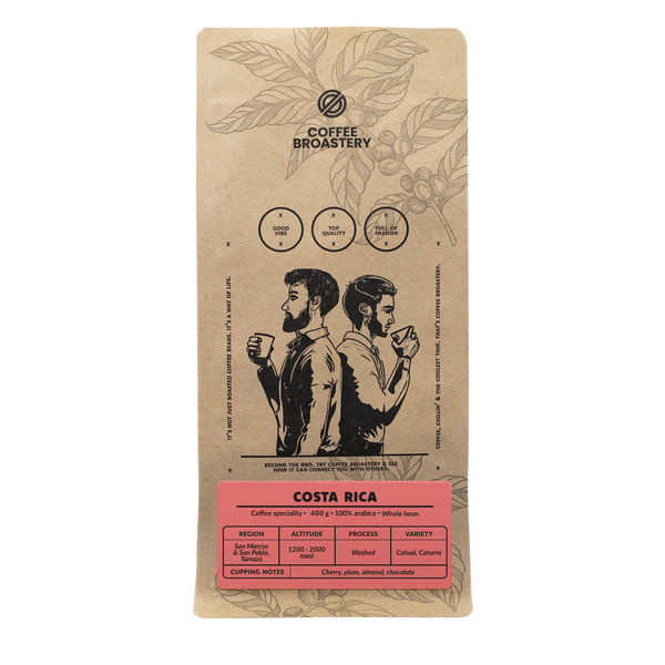 Bro Coffee Roastery - Bohnenkaffee Costa Rica San Rafael Speciality 400 g