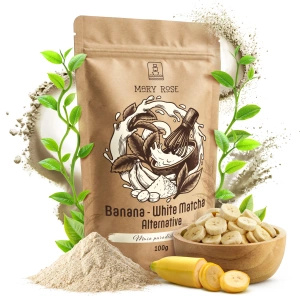 Mary Rose – White Matcha Alternative – Banane (Pulver) 100 g