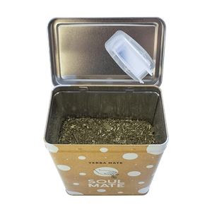 Set Yerbera Yerba Mate Soul Mate Organica 0.5kg Palo Santo