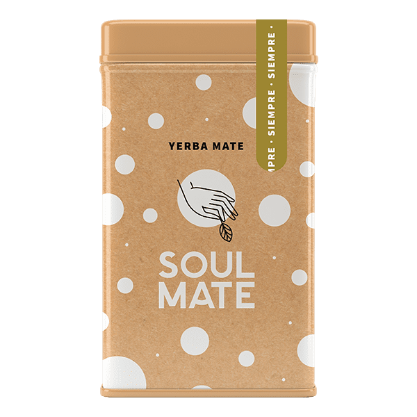 Yerbera – Metalldose + Soul Mate Orgánica Siempre 0,5 kg
