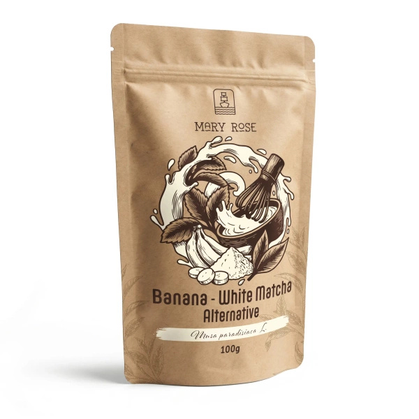 Mary Rose – White Matcha Alternative – Banane (Pulver) 100 g