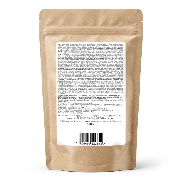 Mary Rose – Purple Matcha Alternative – Ube (Pulver) 100 g