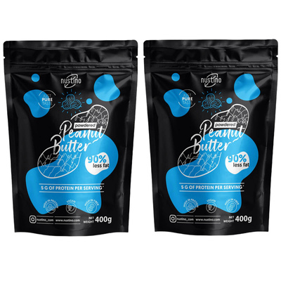 Set 2x Nustino Erdnussbutterpulver