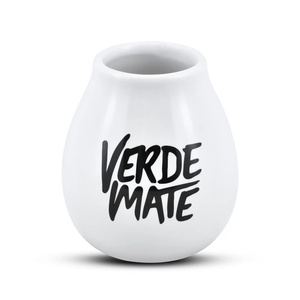 Verde Mate Matebecher aus Keramik - 350ml-weiss