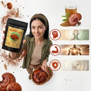 Magic Pwdr – Reishi – Glänzender Lackporling 30 g