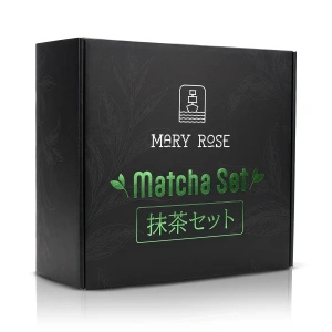 Geschenkset: 3x japanischer Matcha + Bambuszubehör