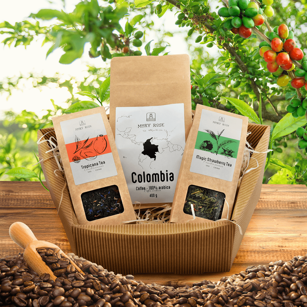 Geschenkset Tee und Kaffee Mary Rose