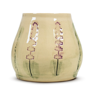 Keramische Mate Becher Flora Pink 300 ml – Crater-Serie